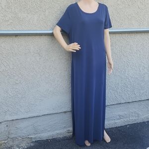Michael Kors Deep Blue Maxi Dress